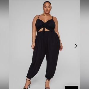 Ava Cutout Harem Jumpsuit